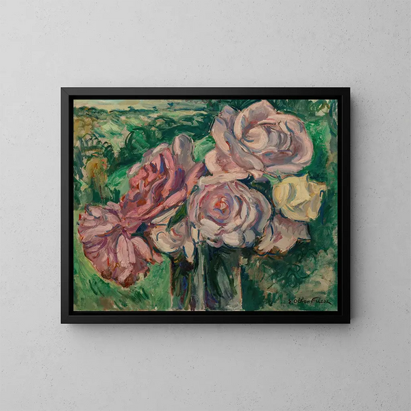 Roses - Émile Othon Friesz — quadro incorniciato alla parete