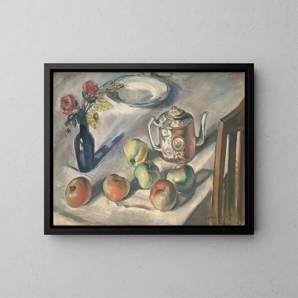 Nature morte con mele - Émile Othon Friesz — quadro incorniciato alla parete
