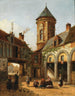 Antico Château del Cardinale de Granvelle 1517-1586 a Bruxelles - Émile Pierre Joseph de Cauwer — vista dell’opera