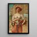 Aux roses - Émile Vernon — quadro incorniciato alla parete