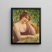 Fille au citronnier - Émile Vernon — quadro incorniciato alla parete