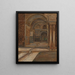 L'Alhambra in Granada - Émile Vloors — gerahmtes Bild an der Wand