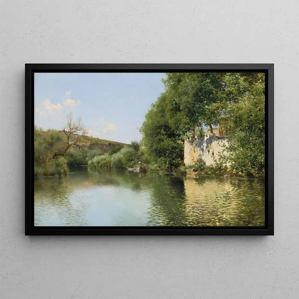 Emilio SnchezPerrier - Boating Party at Rest San Roque.webp
