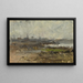 Studio di costa nebbiosa - Emma Löwstädt-Chadwick — quadro incorniciato alla parete
