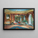 Ansicht eines Innenraums 1867 - Emma Roberts — gerahmtes Bild an der Wand