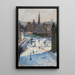 Vista di Riddarholmen - Emma Toll — quadro incorniciato alla parete