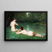 Am Wasserufer - Emmanuel Benner — gerahmtes Bild an der Wand