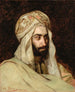 Mann mit weißem Turban in Konstantinopel - Emmanuel de Dieudonné — Ansicht des Kunstwerks