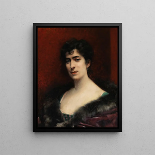 Emmanuel De Dieudonn - Portrait Of Baroness Delort De Glon.webp