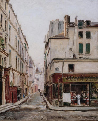 Emmanuel Lansyer - La Rue Hautefeuille.webp