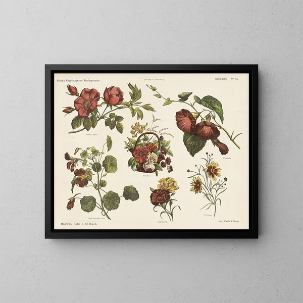 Fleurs - Emrik Binger — quadro incorniciato alla parete