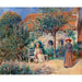 Riproduzione del dipinto in Bretagna - Pierre-Auguste Renoir
