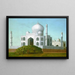 Le Taj Mahal - Erastus Salisbury Field — gerahmtes Bild an der Wand