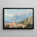 Südtirol, Blick auf Meran - Erich Kips — gerahmtes Bild an der Wand