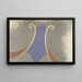 La Flamme I - Erich Wichmann — gerahmtes Bild an der Wand