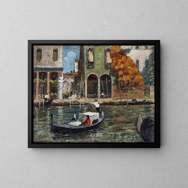 Venedig - Erma Zago — gerahmtes Bild an der Wand