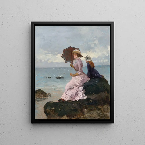 ErnestAnge Duez - Sur La Falaise.webp