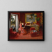 Le Duo - Ernest-Ange Duez — gerahmtes Bild an der Wand