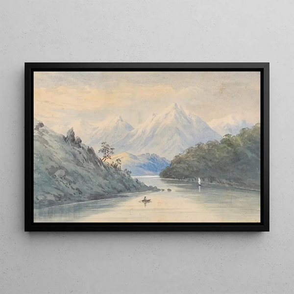 Ernest Arthur Chapman - On the Bealey Canterbury NZ.webp