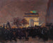 11. November 1920 Installation der Asche des unbekannten Soldaten unter dem Triumphbogen des Sterns - Ernest Jules Renoux — Ansicht des Kunstwerks