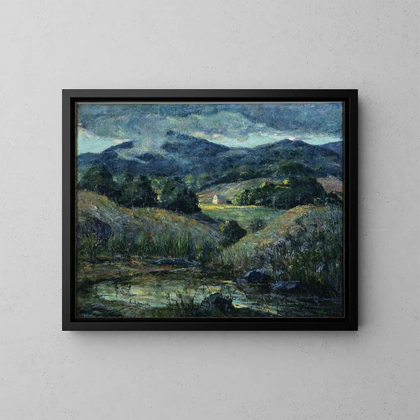 Tempête imminente - Ernest Lawson — quadro incorniciato alla parete