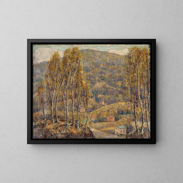 Faggi - Ernest Lawson — quadro incorniciato alla parete