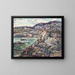 Côte rocheuse de la Nouvelle-Écosse - Ernest Lawson — gerahmtes Bild an der Wand