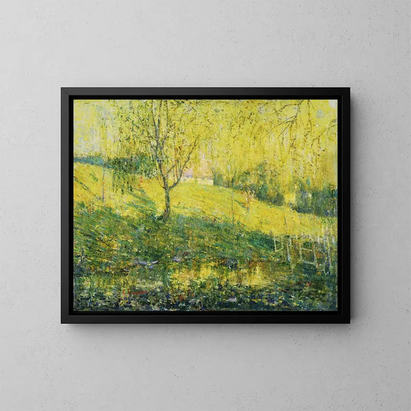 Printemps - Ernest Lawson — quadro incorniciato alla parete