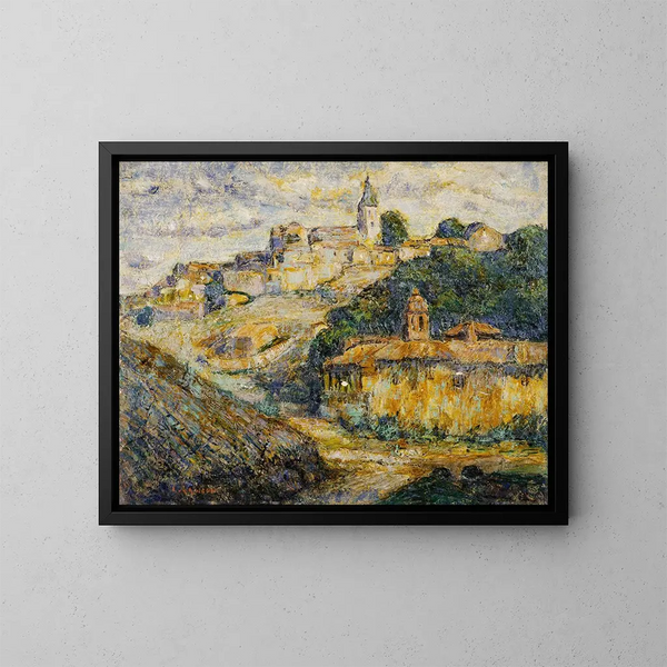 Crepuscolo in Spagna - Ernest Lawson — quadro incorniciato alla parete