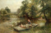 Nourrir les canards - Ernest Walbourn — vista dell’opera