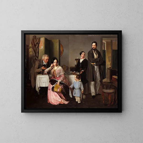 La Réconciliation - Ernst Christian Moser — quadro incorniciato alla parete