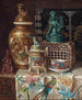 Asiatisches Tisch-Stillleben-Gemälde - Ernst Czernotzky — Ansicht des Kunstwerks