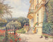 Villa in einem gepflegten Garten - Ernst Graner — Ansicht des Kunstwerks