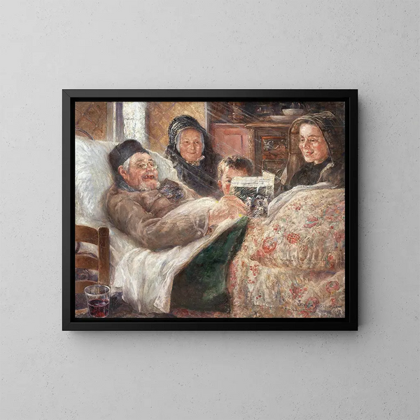 La joie de vivre - Ernst Josephson — gerahmtes Bild an der Wand