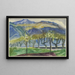 in der Nähe von Clarens am Genfersee - Ernst Lincker — gerahmtes Bild an der Wand