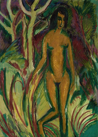 Ernst Ludwig Kirchner - Aus dem Wald schreitender Akt.webp