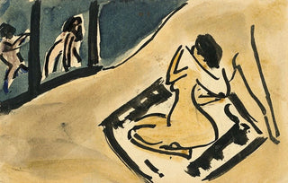 Ernst Ludwig Kirchner - Badende sich abtrocknend.webp