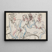 Szenen eines Bordells - Ernst Ludwig Kirchner — gerahmtes Bild an der Wand