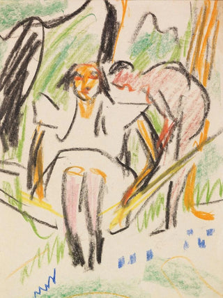 Ernst Ludwig Kirchner - Frnzi in der Hngematte.webp