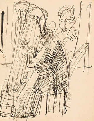 Ernst Ludwig Kirchner - Harfenspieler.webp