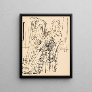 Ernst Ludwig Kirchner - Harfenspieler.webp