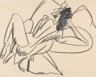 Ernst Ludwig Kirchner - Liegender weiblicher Akt.webp