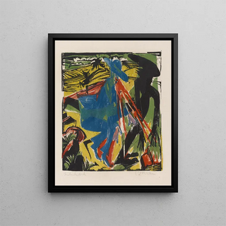 Ernst Ludwig Kirchner - Schlemihls Begegnung mit dem Schatten.webp