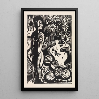 Ernst Ludwig Kirchner - Stilleben mit Plastik.webp