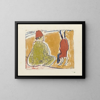 Ernst Ludwig Kirchner - Strandscene.webp