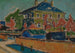Villa in Dresden - Ernst Ludwig Kirchner — Ansicht des Kunstwerks
