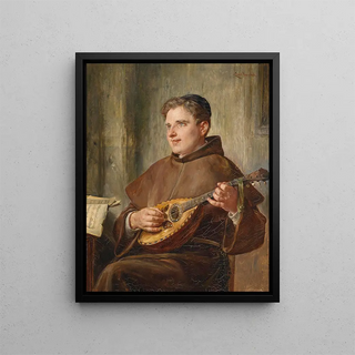 Ernst Nowak - Musizierender Mnch.webp