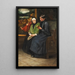 Im Gebet - Ernst Oppler — gerahmtes Bild an der Wand