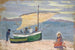 Fischerboot am Strand - Ernst Schiess — Ansicht des Kunstwerks