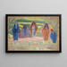 Cinq Bédouins - Ernst Schiess — quadro incorniciato alla parete